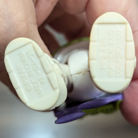 Disney Buzz Lightyear. 4 inches. Toy from Burger King kids meals in 1995. GUC. - Picture 6 of 6